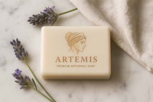 Săpun Natural cu Lavandă, Aloe Vera, Argilă & Acid Hialuronic Pentru Regenerare
